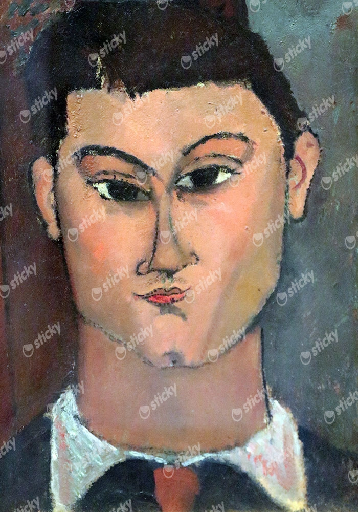 Πινακας σε καμβά MODIGLIANI - PORTRAIT OF THE PAINTER MOISÈ KISLING