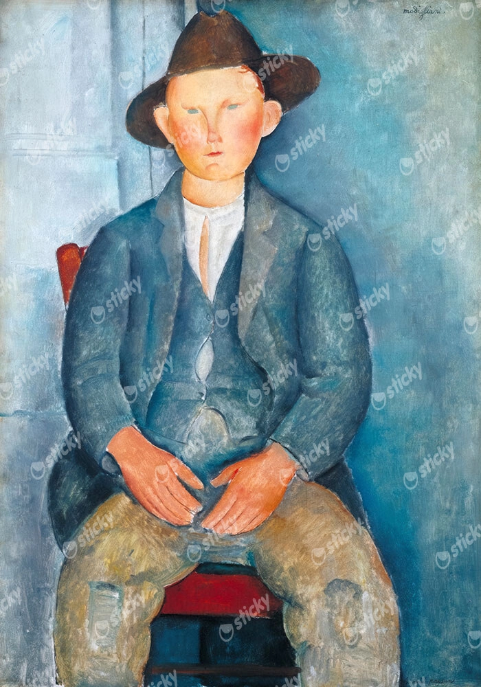 Πινακας σε καμβά MODIGLIANI - THE LITTLE PEASANT