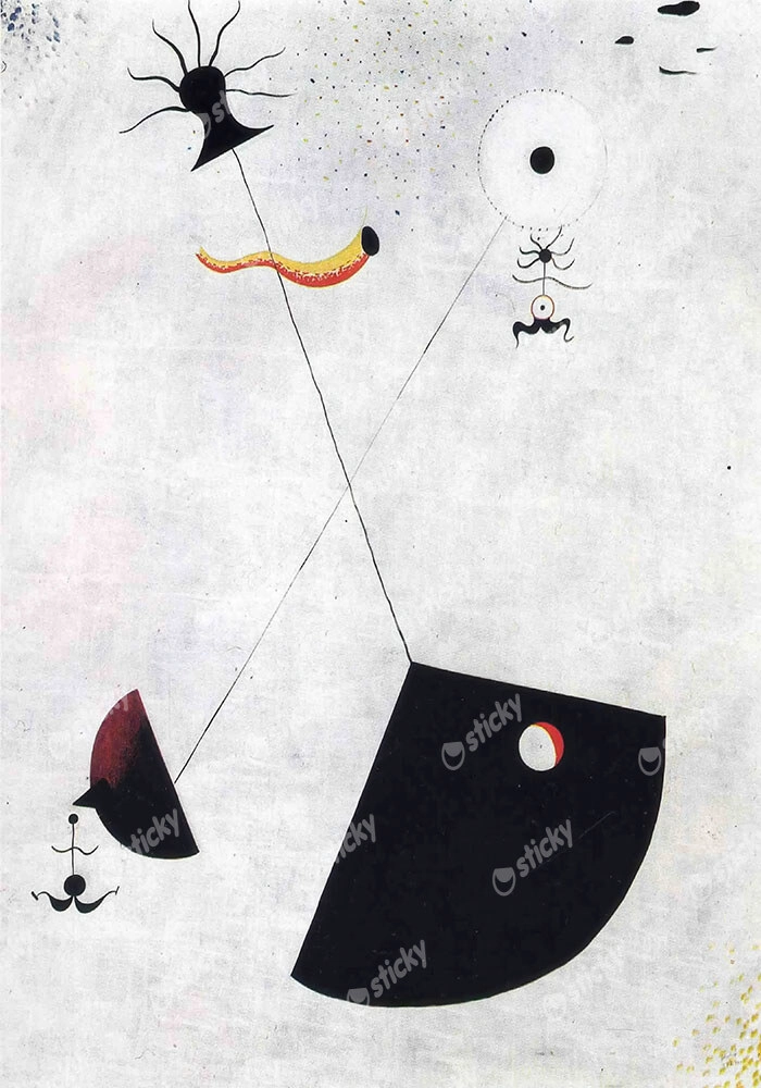 Πινακας σε καμβά JOAN MIRO - MATERNITY
