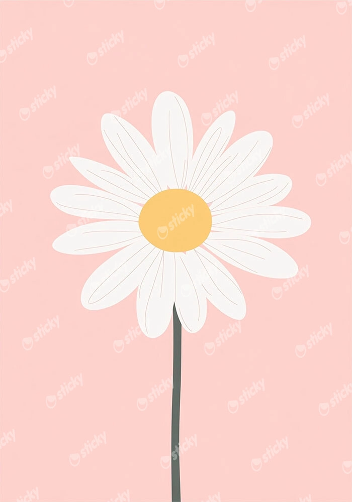 Πινακας σε καμβά DAISY