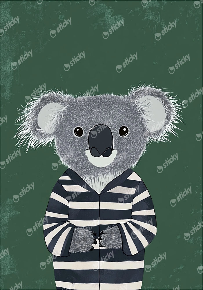 Πινακας σε καμβά HAPPY KOALA