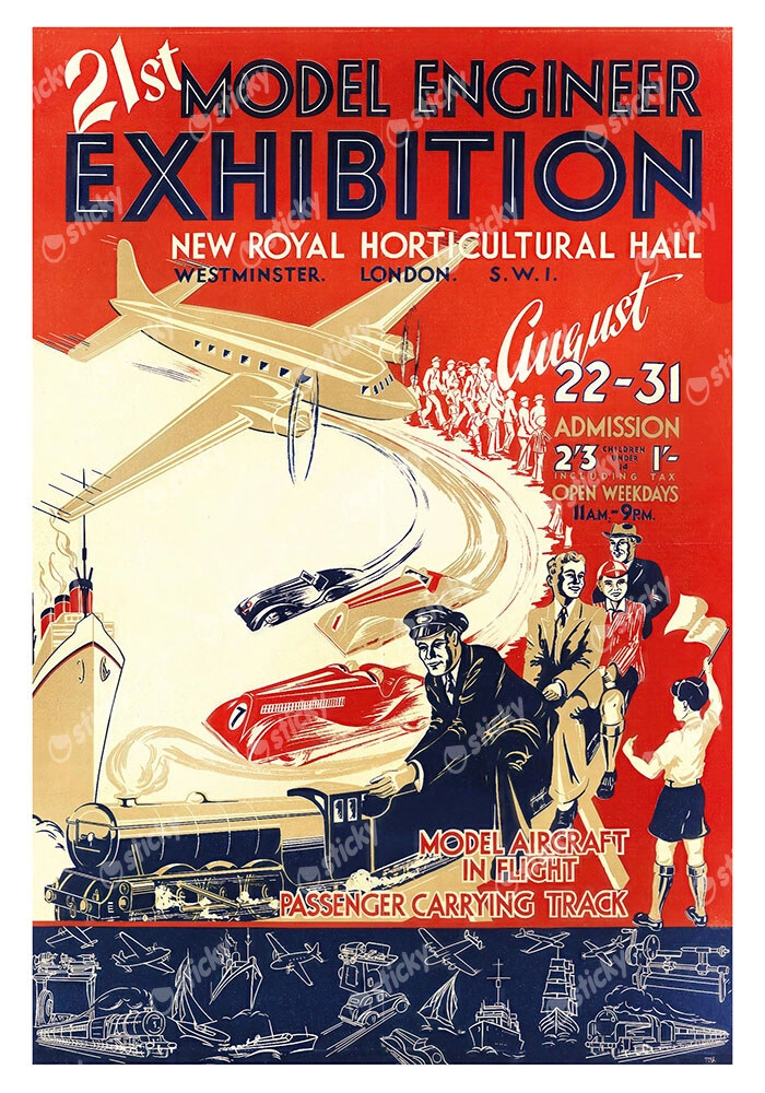 Πόστερ 21ST MODEL ENGINEER EXHIBITION