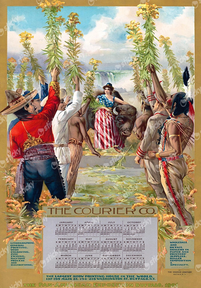 Πόστερ 1901 PANAMERICAN EXPOSITION