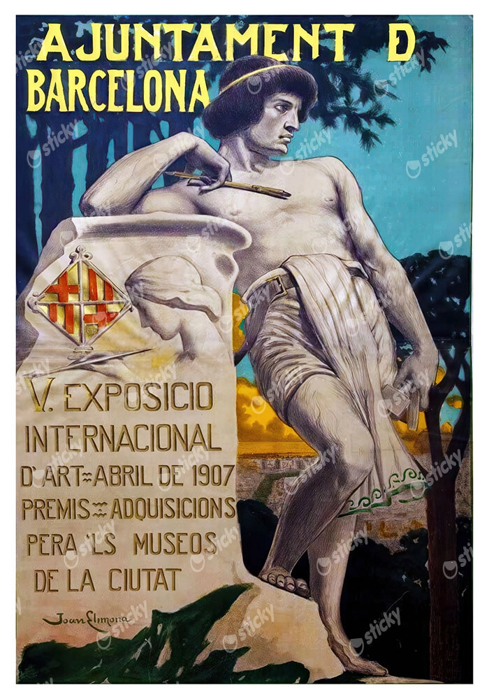 Πόστερ V INTERNATIONAL ART EXHIBITION