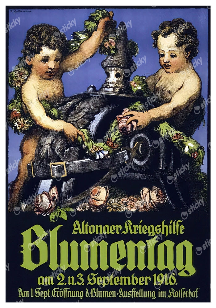 Πόστερ WILHELM BATTERMANN 1916