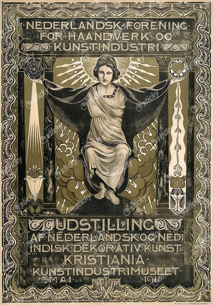 Πόστερ 1911 DUTCH ART EXHIBITION