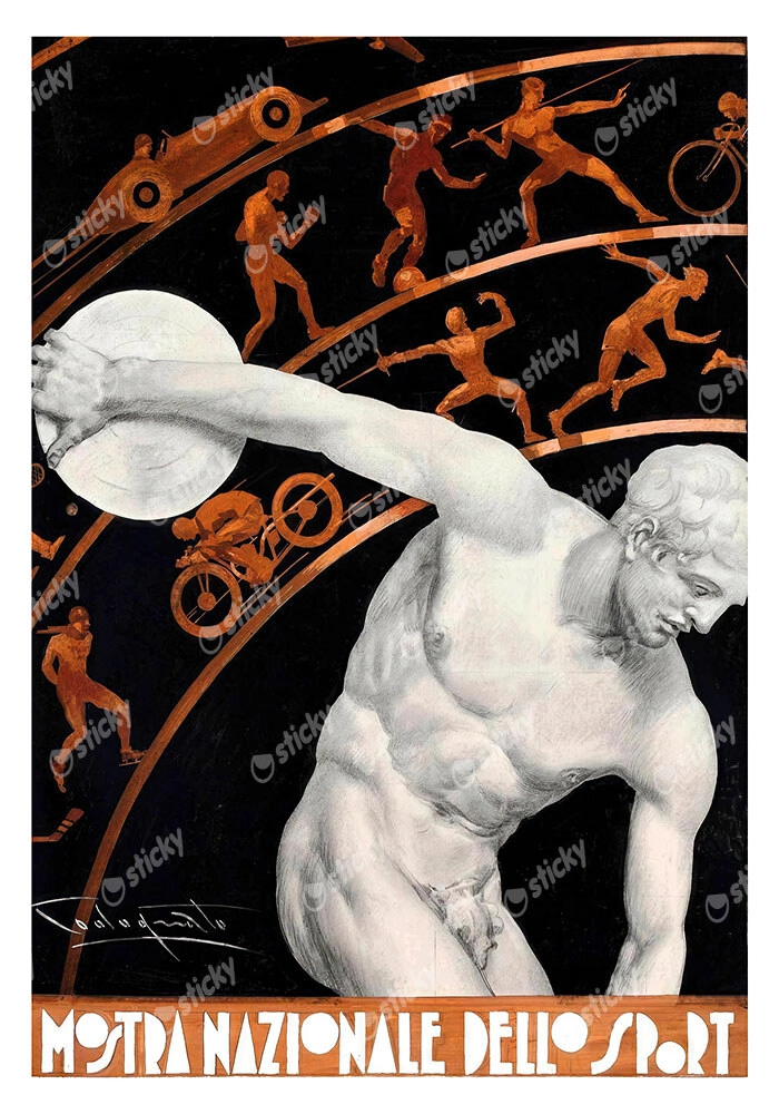 Πόστερ 1935 NATIONAL SPORT SHOW
