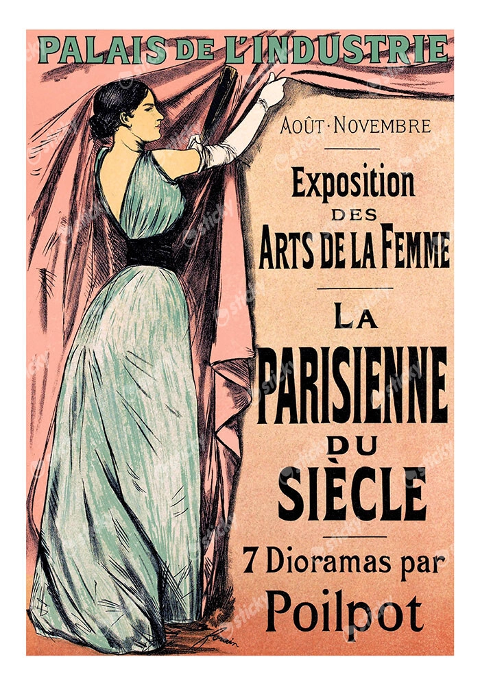 Πόστερ 1892 EXHIBITION OF THE ARTS OF WOMEN