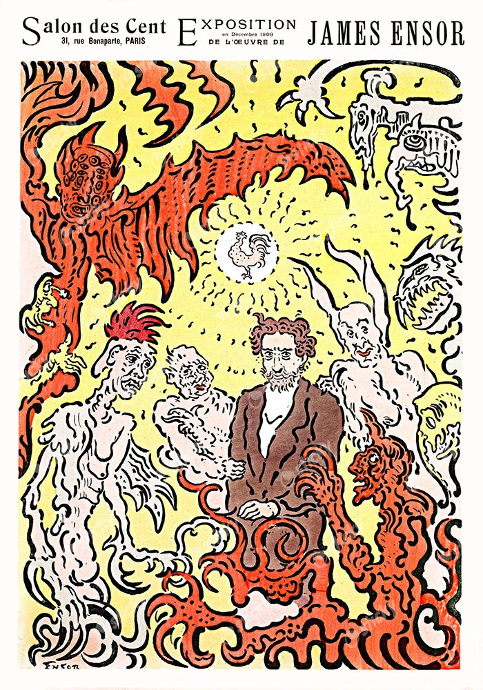 Πόστερ 1898 DEMONS TEASING ME