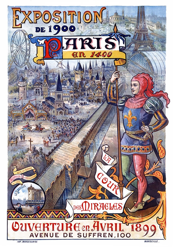 Πόστερ 1900 PARIS IN 1400