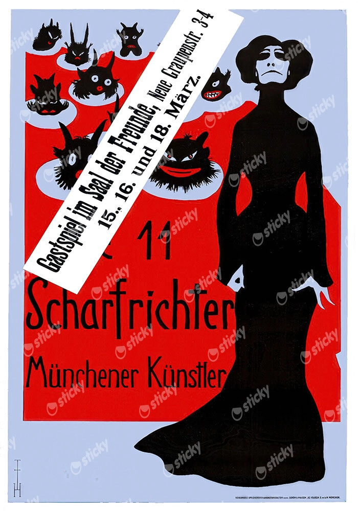 Πόστερ 1901 DIE 11 SCHARFRICHTER