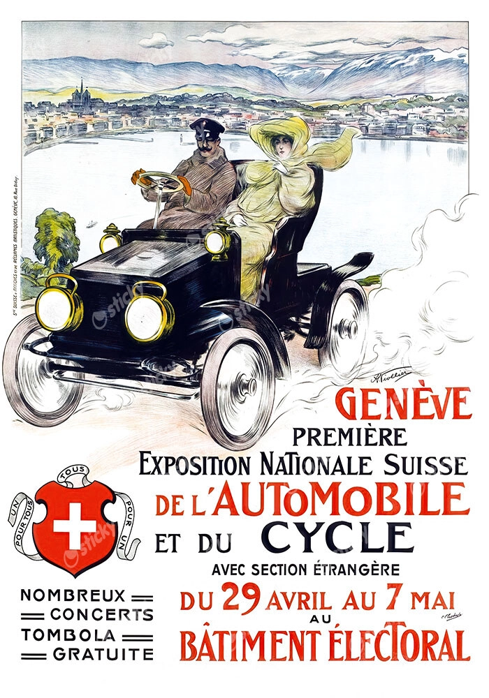 Πόστερ 1905 1ST GENEVA MOTOR SHOW