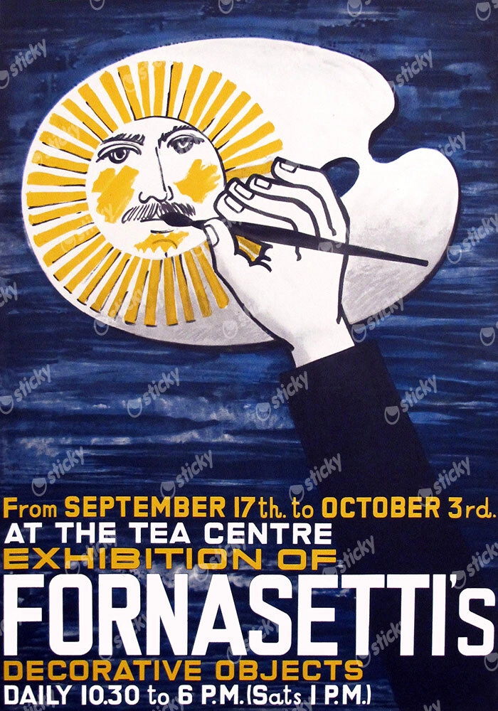 Πόστερ 1959 PIERO FORNASETTI'S DECORATIVE OBJECTS