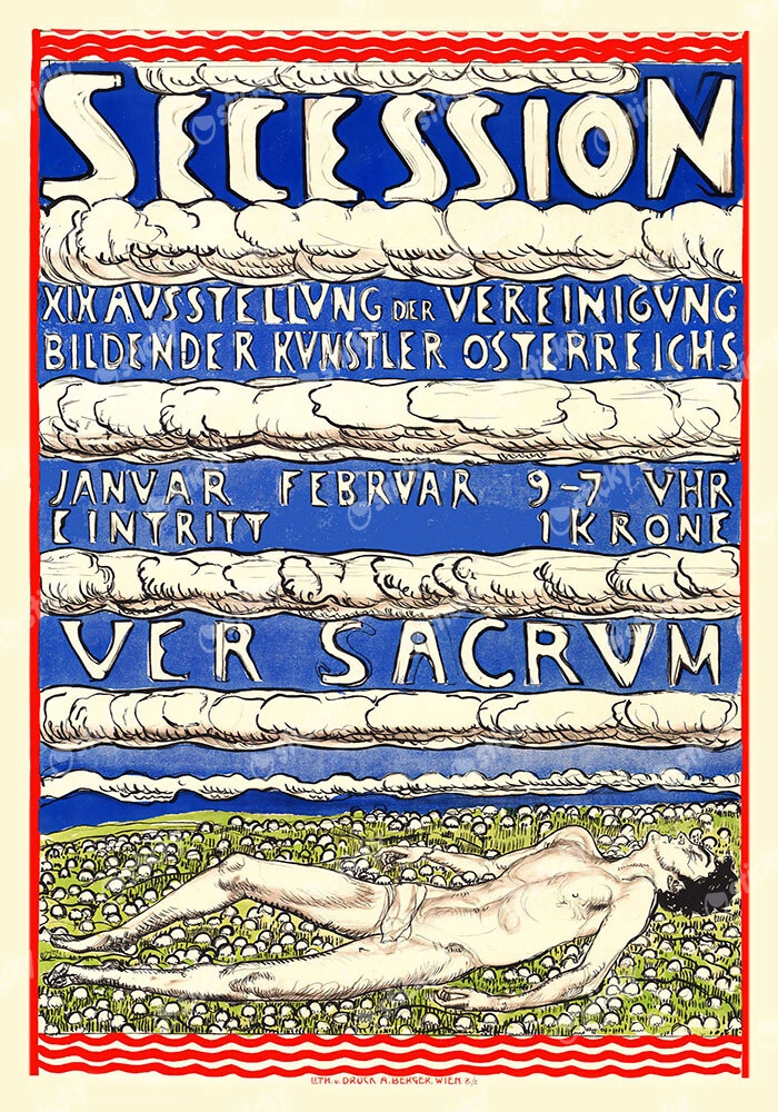 Πόστερ 1903 19TH EXHIBITION OF THE VIENNA SECESSION