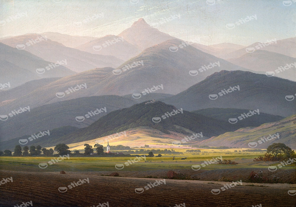 Πινακας σε καμβά CASPAR DAVID FRIEDRICH - GIANT MOUNTAINS