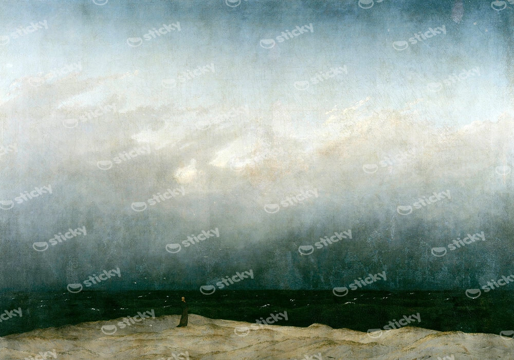 Πινακας σε καμβά CASPAR DAVID FRIEDRICH - THE MONK BY THE SEA
