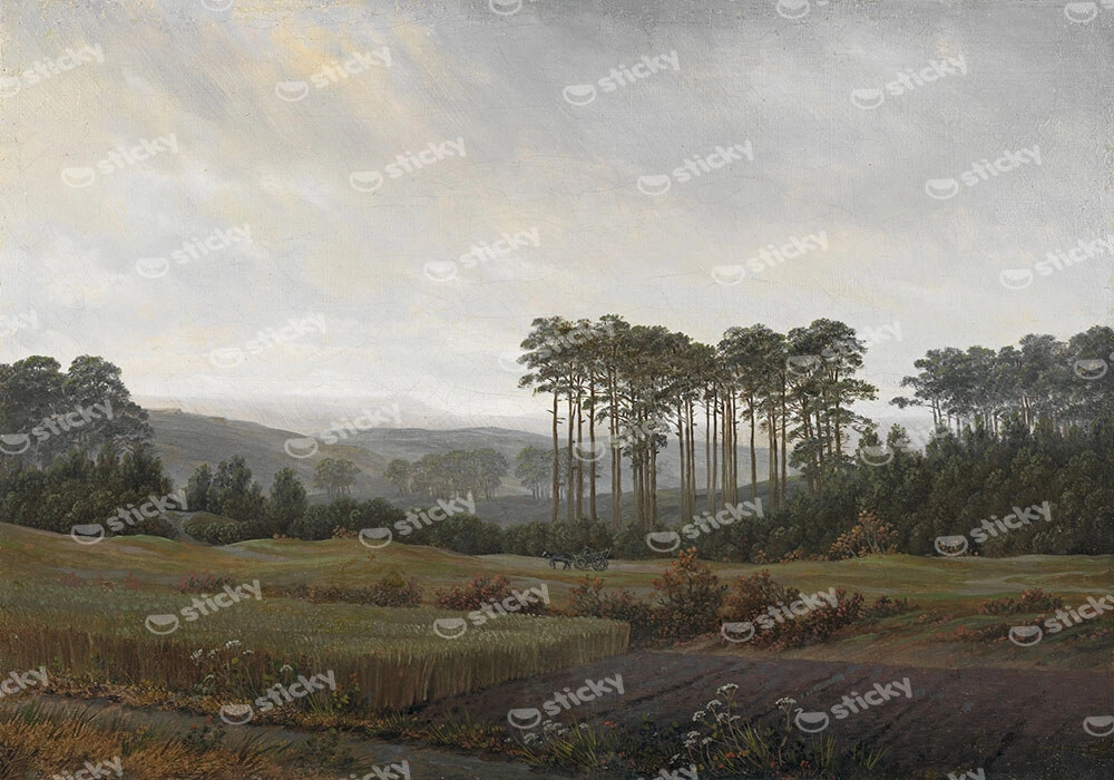 Πινακας σε καμβά CASPAR DAVID FRIEDRICH - THE AFTERNOON