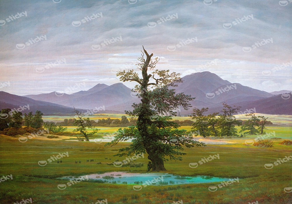 Πινακας σε καμβά CASPAR DAVID FRIEDRICH - THE LONELY TREE
