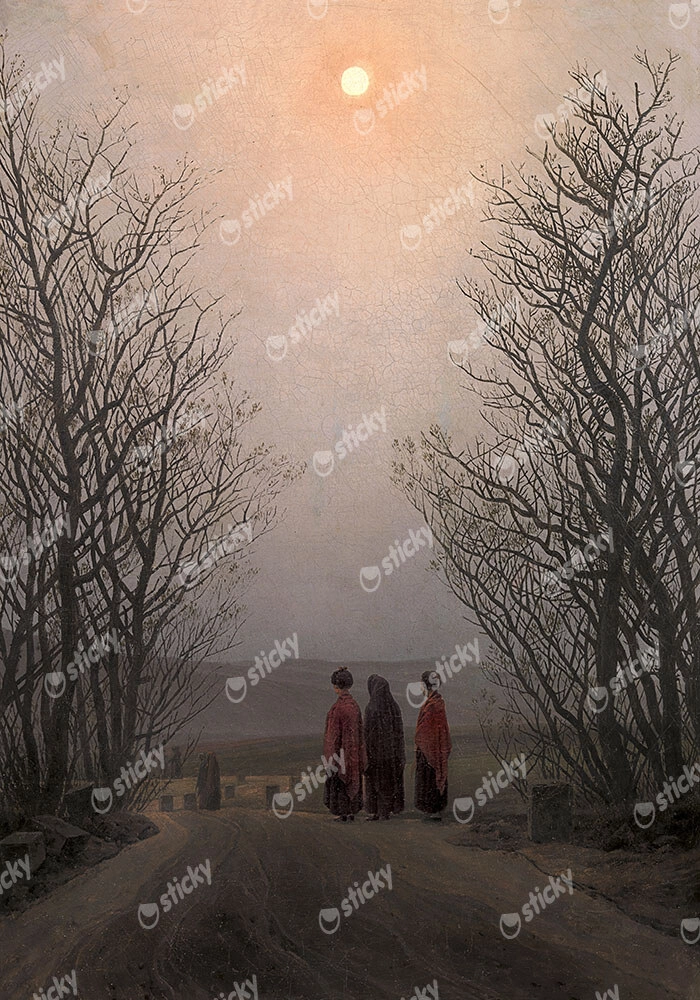 Πινακας σε καμβά CASPAR DAVID FRIEDRICH - EASTER MORNING