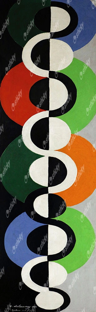 Πίνακας σε Καμβά ROBERT DELAUNAY - ENDLESS RHYTHM 1934
