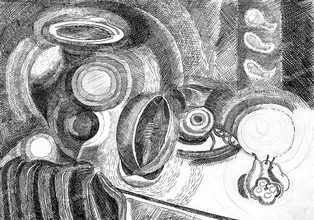 Πίνακας σε Καμβά ROBERT DELAUNAY - STILL LIFE PORTUGUESE