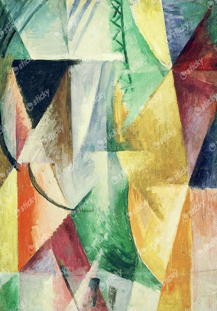 Πίνακας σε Καμβά ROBERT DELAUNAY - WINDOW