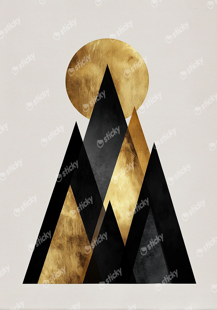 Πίνακας σε Καμβά BOHO LUXURY MOUNTAIN