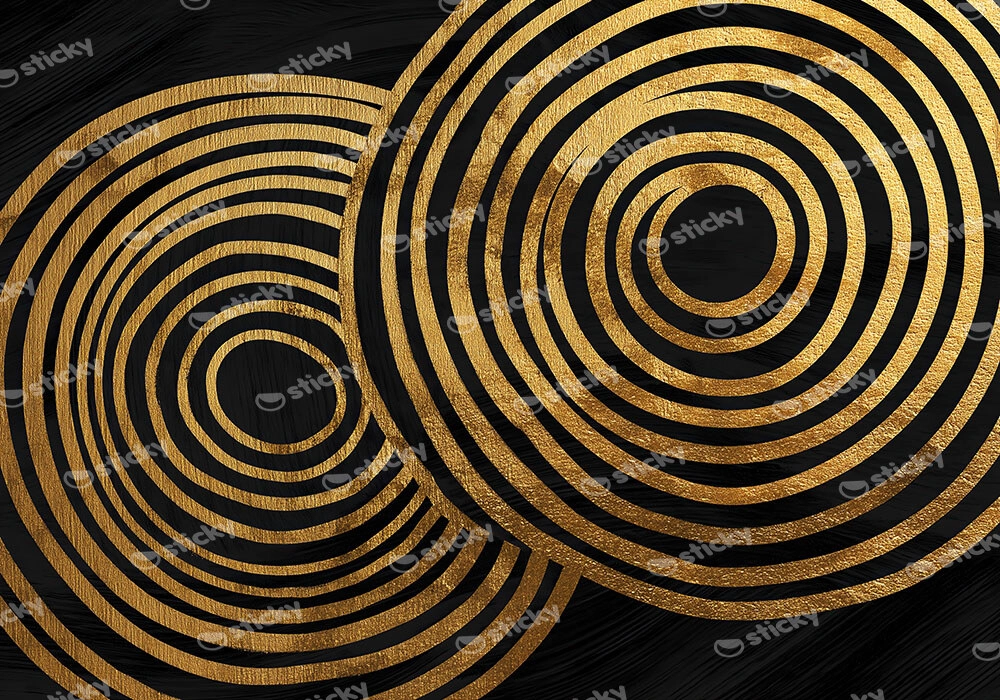 Πίνακας σε Καμβά BOHO LUXURY SPIRAL 2