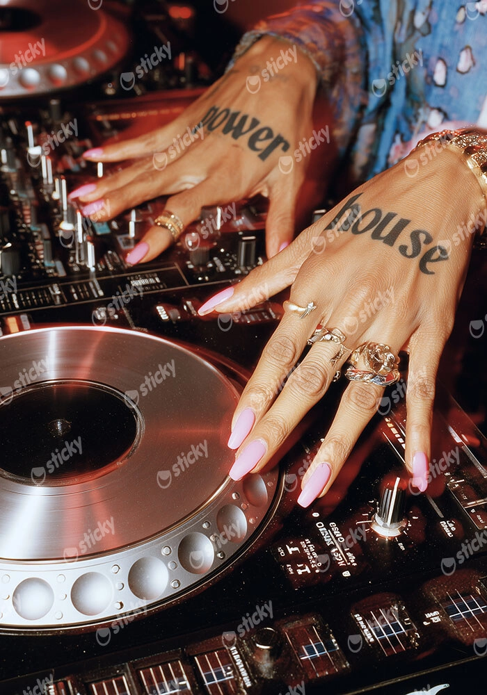 Πίνακας σε Καμβά AFROCENTRIC DJ