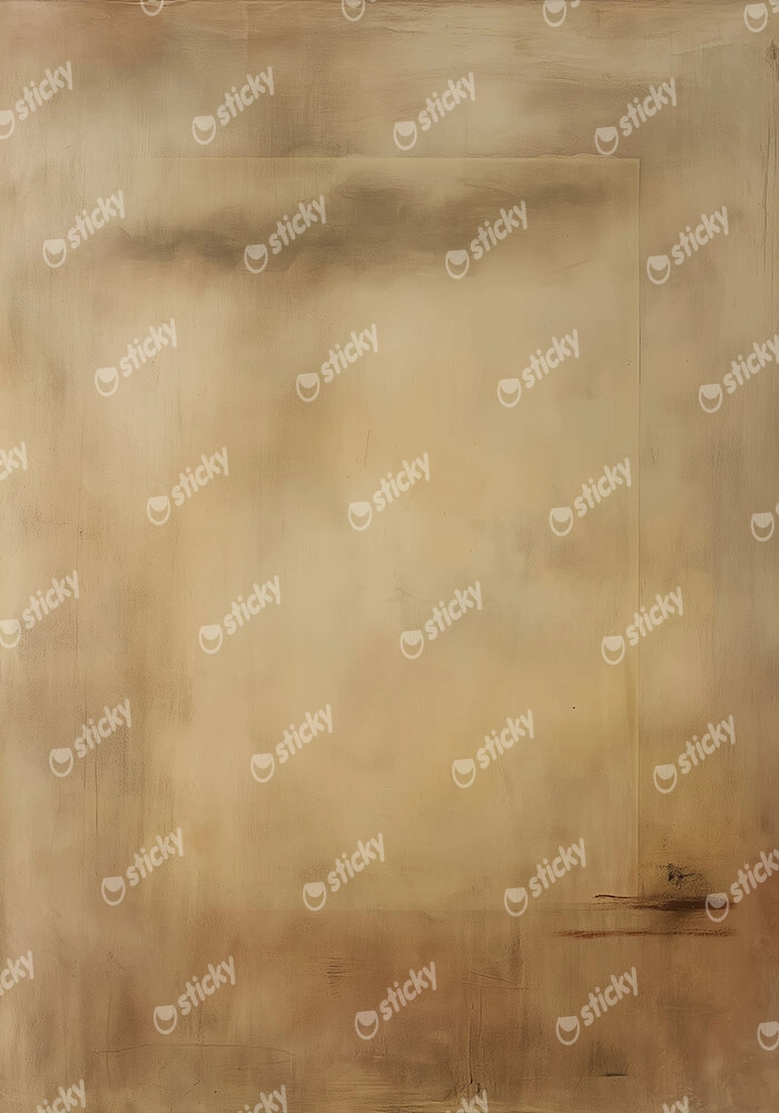 Poster ABSTRACT MINIMALIST BROWN LANDSCAPE