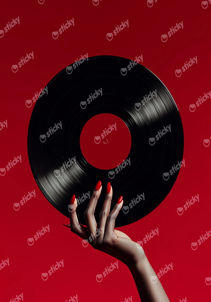 Poster AFROCENTRIC HOLDING VINYL