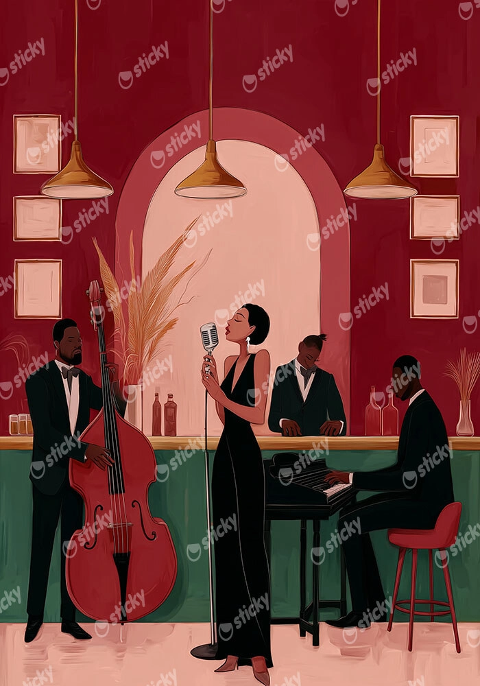 Poster AFROCENTRIC JAZZ CONCERT