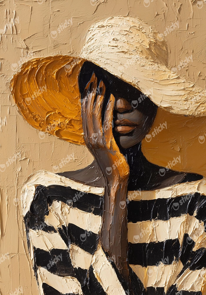 Poster AFROCENTRIC LINEAR LADY