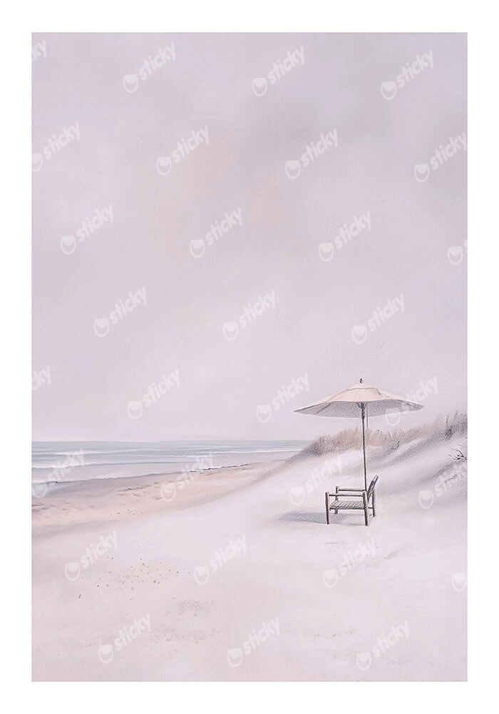 Poster VINTAGE PASTEL UMBRELLA 7