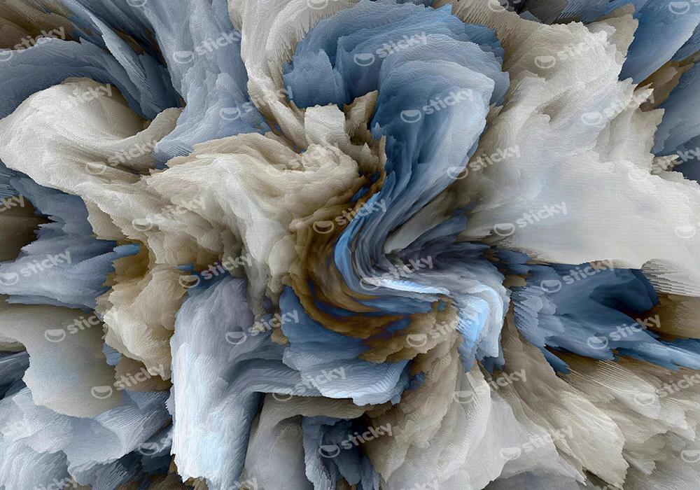 Πινακας σε καμβά ABSTRACT SQUARES AND WAVES