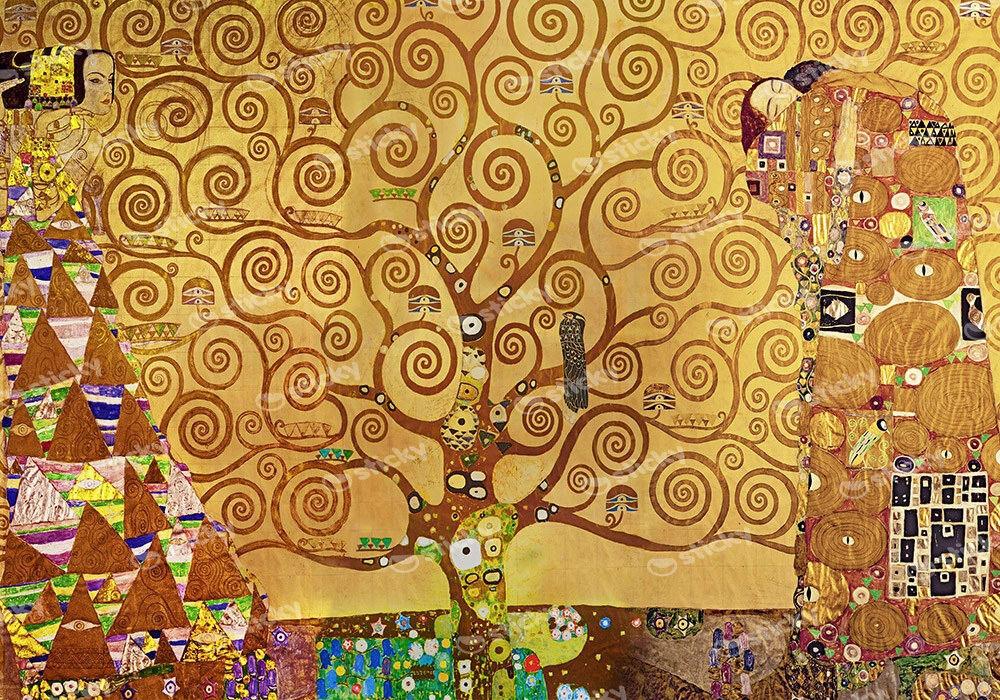 Πίνακας σε καμβά KLIMT - TREE OF LIFE (FULL)