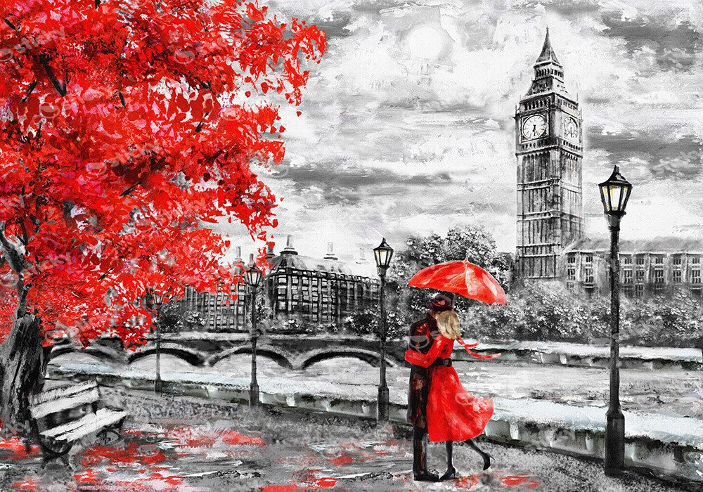 Πινακας σε καμβά LONDON PAINTING 2