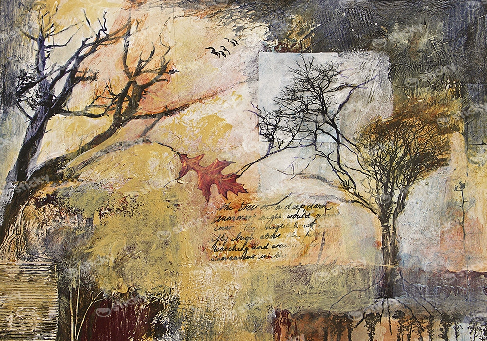 Πινακας σε καμβά TREE BRANCHES 2