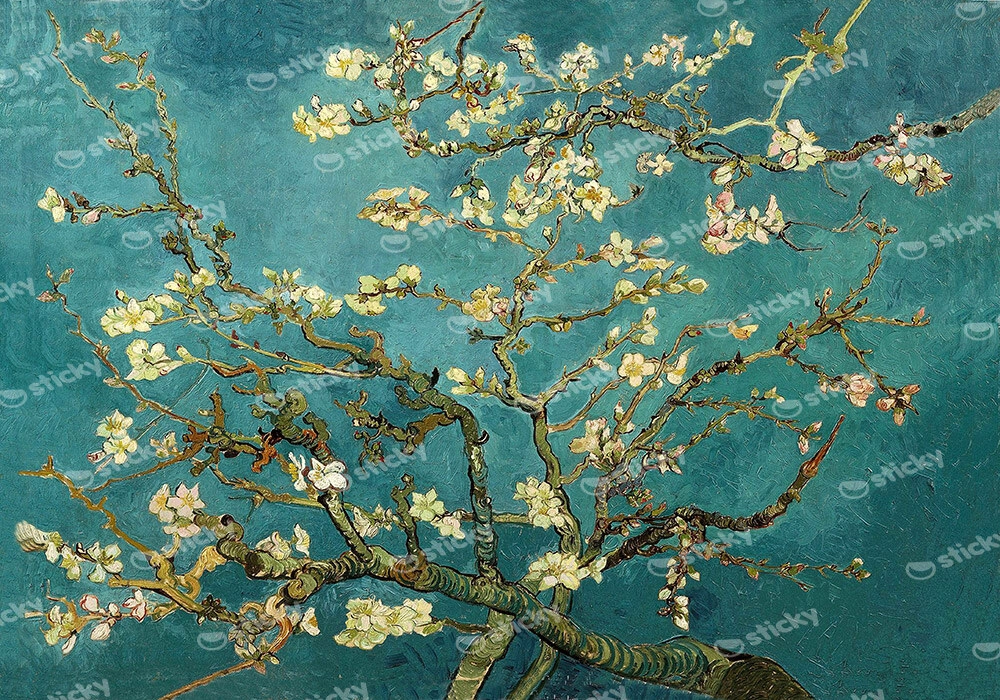 Πινακας σε καμβά VAN GOGH - ALMOND BLOSSOM