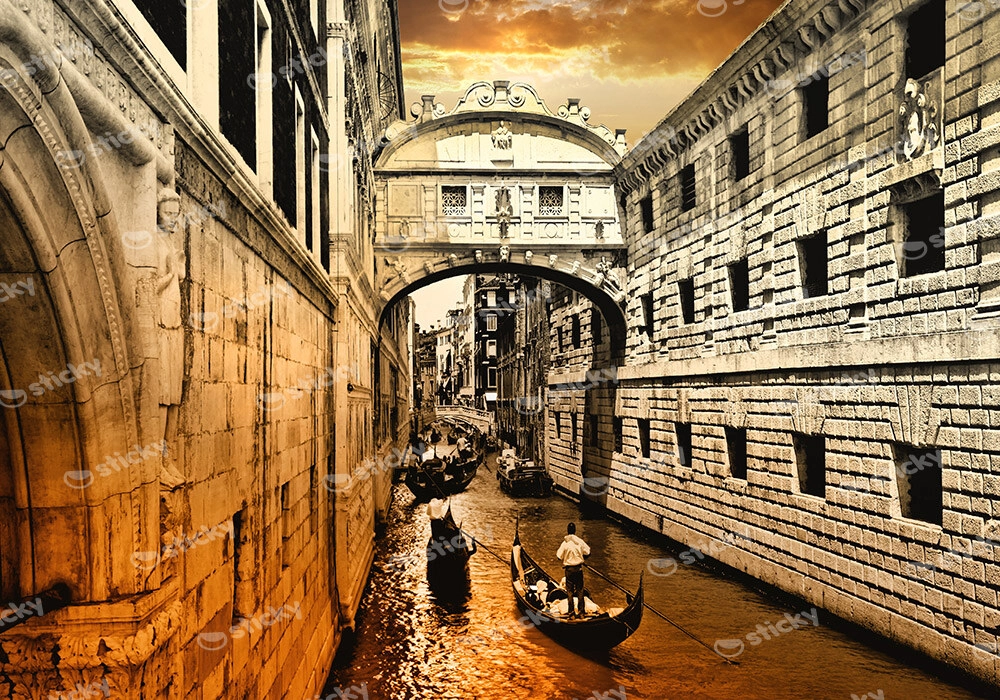 Πινακας σε καμβά VENICE BRIDGE