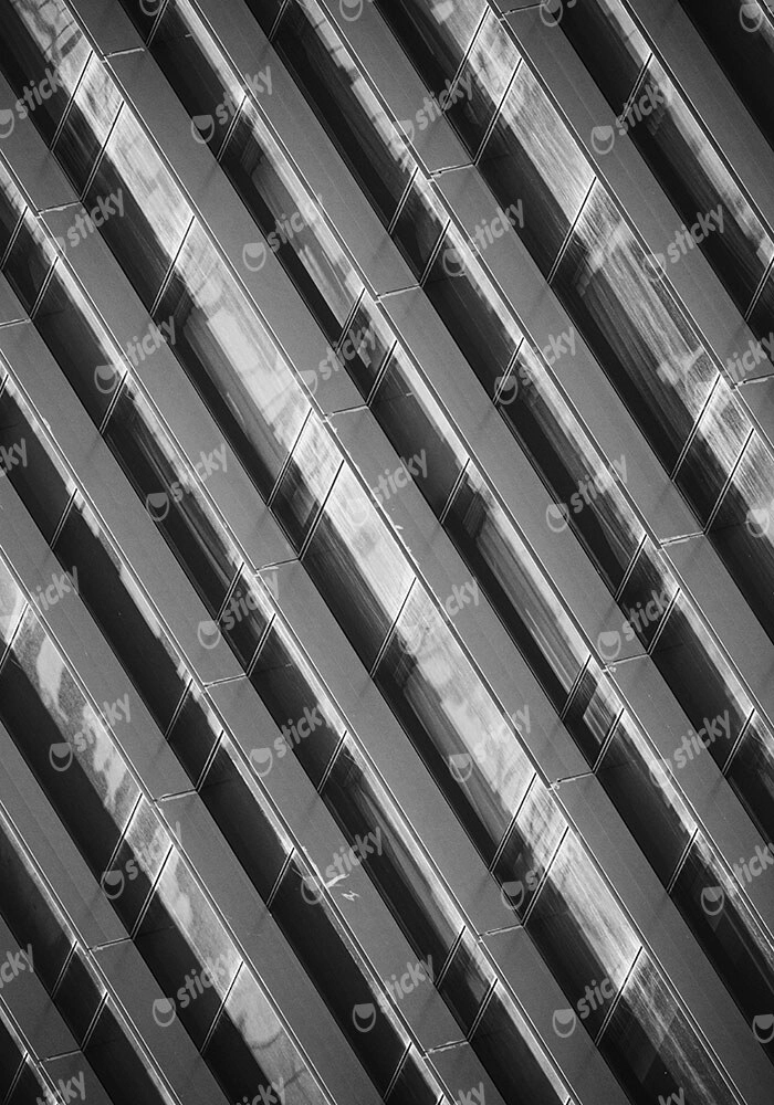 Πίνακας σε Καμβά BLACK AND WHITE ARCHITECTURAL CONCRETE STRUCTURAL DETAILS