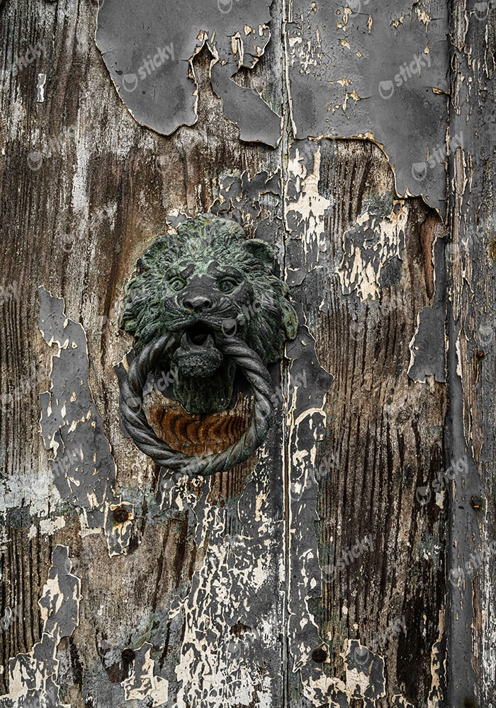 Πίνακας σε Καμβά RUSTIC FARMHOUSE DOOR KNOB