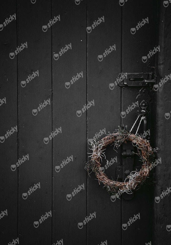 Πίνακας σε Καμβά RUSTIC FARMHOUSE DOOR