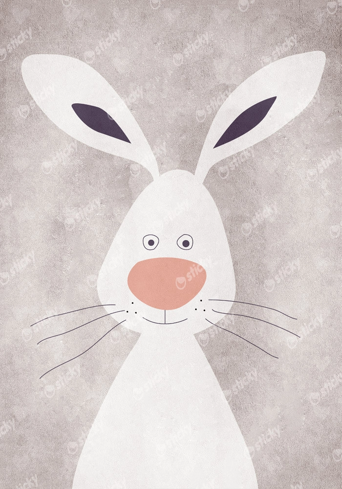 Πινακας σε καμβά BUNNY CARTOON