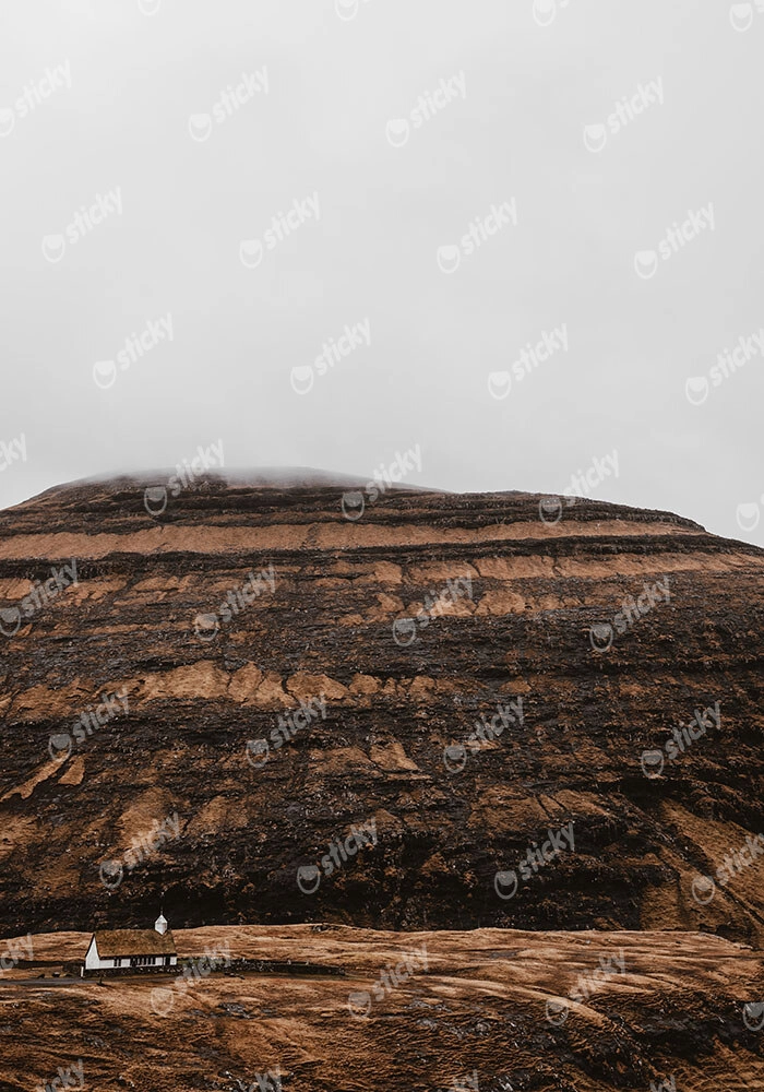 Πίνακας σε Καμβά RUSTIC FARMHOUSE MOUNTAIN LIFE 9