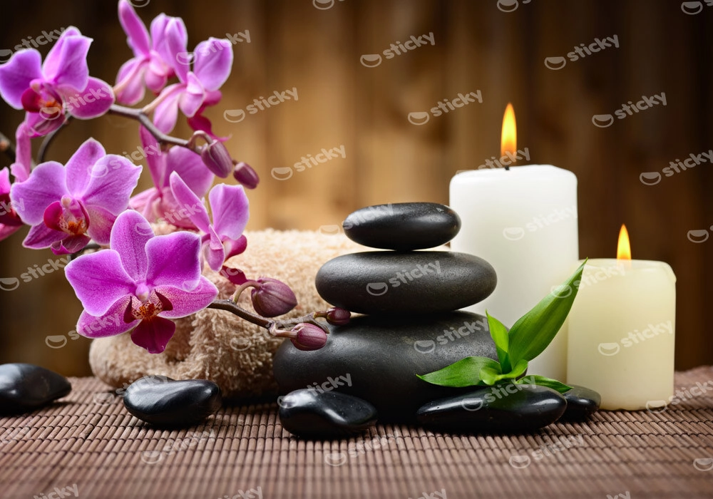 Πινακας σε καμβά ZEN STONES