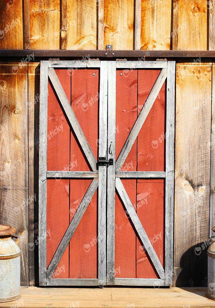 Πίνακας σε Καμβά RUSTIC FARMHOUSE DOOR 4