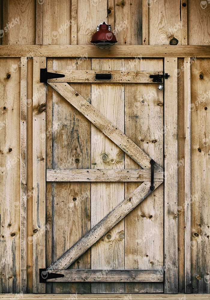 Πίνακας σε Καμβά RUSTIC FARMHOUSE DOOR 5