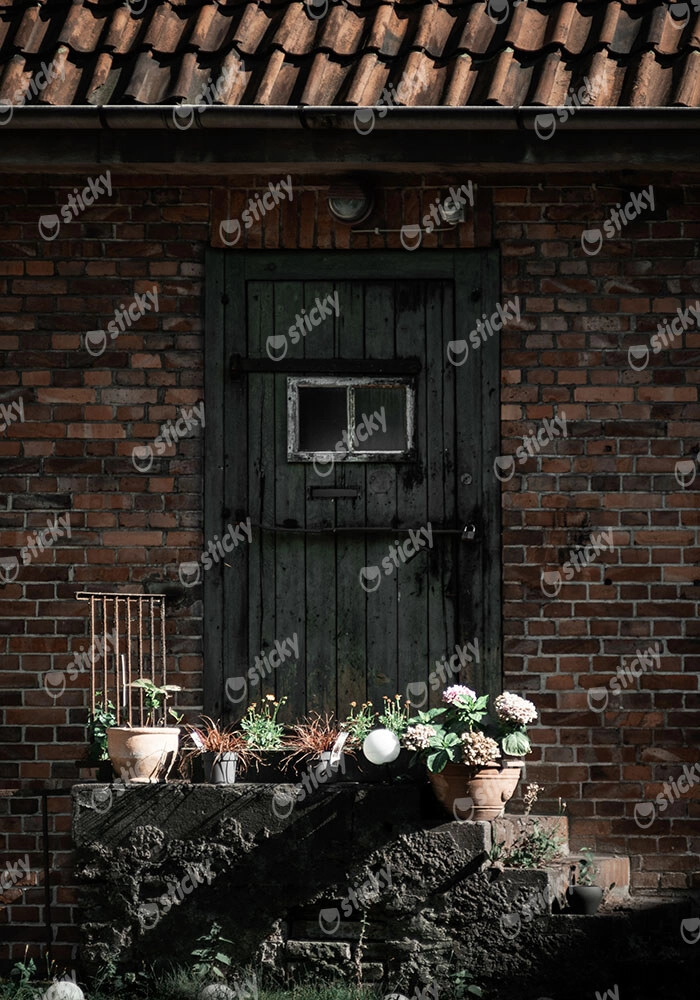 Πίνακας σε Καμβά RUSTIC FARMHOUSE PORCH 2