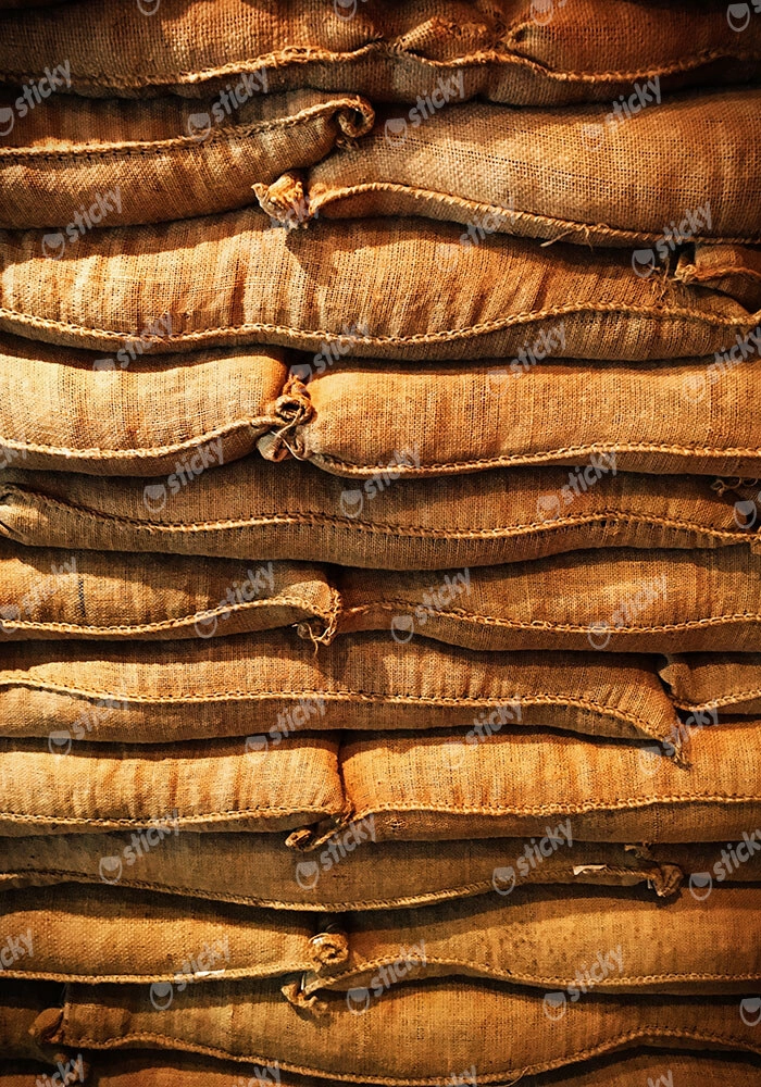 Πίνακας σε Καμβά RUSTIC FARMHOUSE SACKS